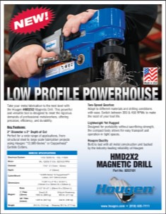 HMD2X2 Mag Drill Flyer
